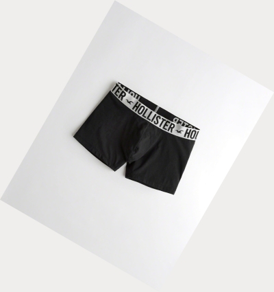 Black Men's Hollister Classic Trunk Underwear | UK-029CHAB