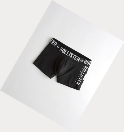 Black Men's Hollister Classic Trunk Underwear | UK-504ROQS