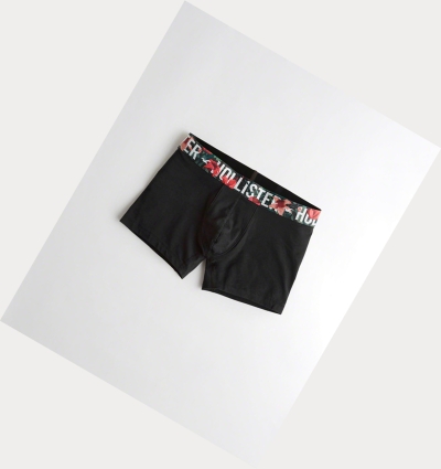 Black Men's Hollister Classic Trunk Underwear | UK-530VEFW