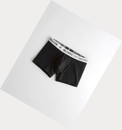 Black Men's Hollister Classic Trunk Underwear | UK-952DPKQ