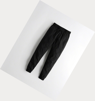 Black Women's Hollister High-Rise Twill Pants | UK-143HFLT