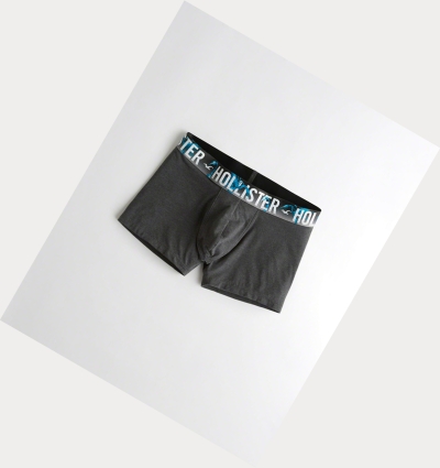 Dark Grey Men's Hollister Classic Trunk Underwear | UK-734SJAZ