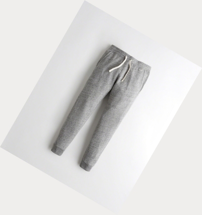 Grey Men's Hollister Skinny Fleece Jogger | UK-170YFWE