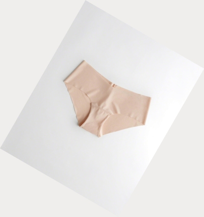 Nude Women's Hollister Gilly Hicks No-Show Hiphugger Underwear | UK-603XHAT