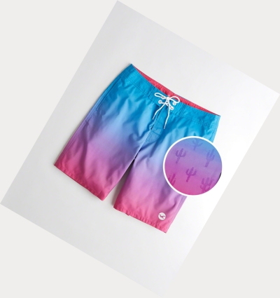 Pink Men's Hollister Classic Fit Boardshorts | UK-152MBTS