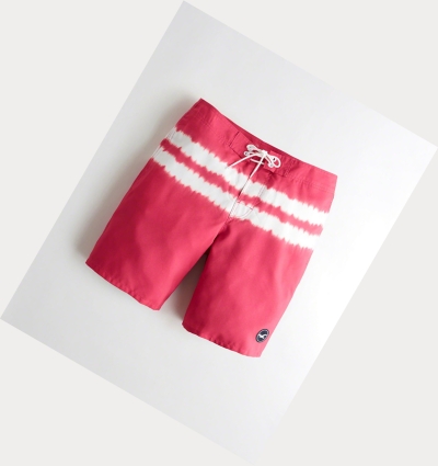 Pink Men's Hollister Classic Fit Boardshorts | UK-605HETD