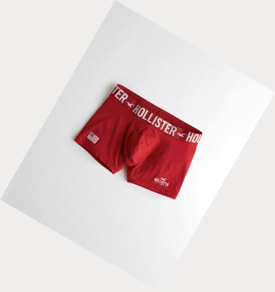 Red Men's Hollister Classic Trunk Underwear | UK-720DMGH