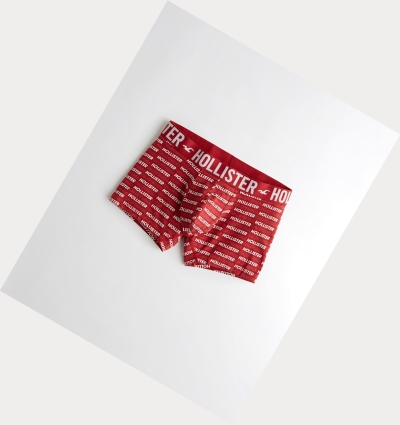 Red Men's Hollister Classic Trunk Underwear | UK-805BWKE