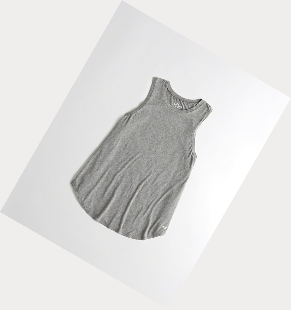 Grey Women\'s Hollister Must-Have Easy Tanks | UK-890CTAD